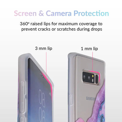 Geode Glitter Clear Samsung Case