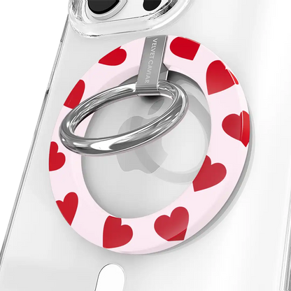 Red Heart MagSafe Grip Ring