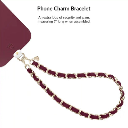 Burgundy 1990 iPhone Bundle Set