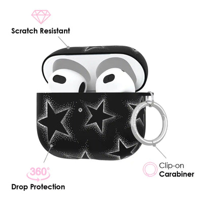 Chrome Stars AirPod Case