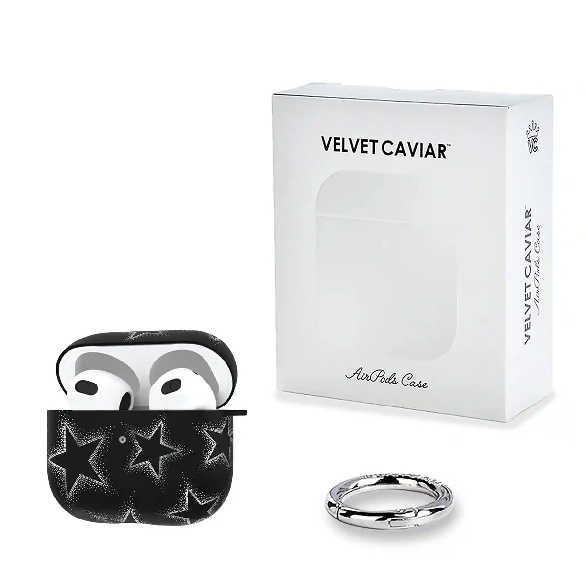 Chrome Stars AirPod Case