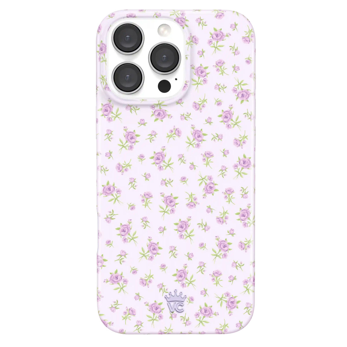 Dainty Lilac Floral iPhone Case
