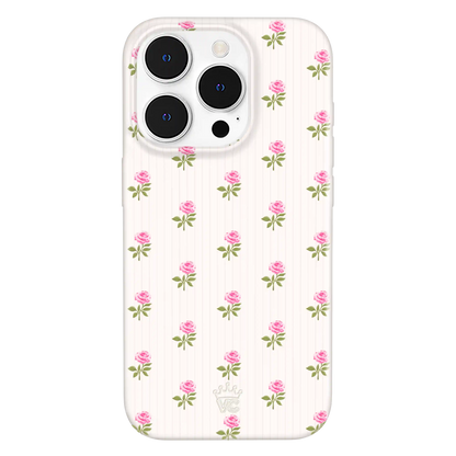 Pink Peony Floral iPhone Case