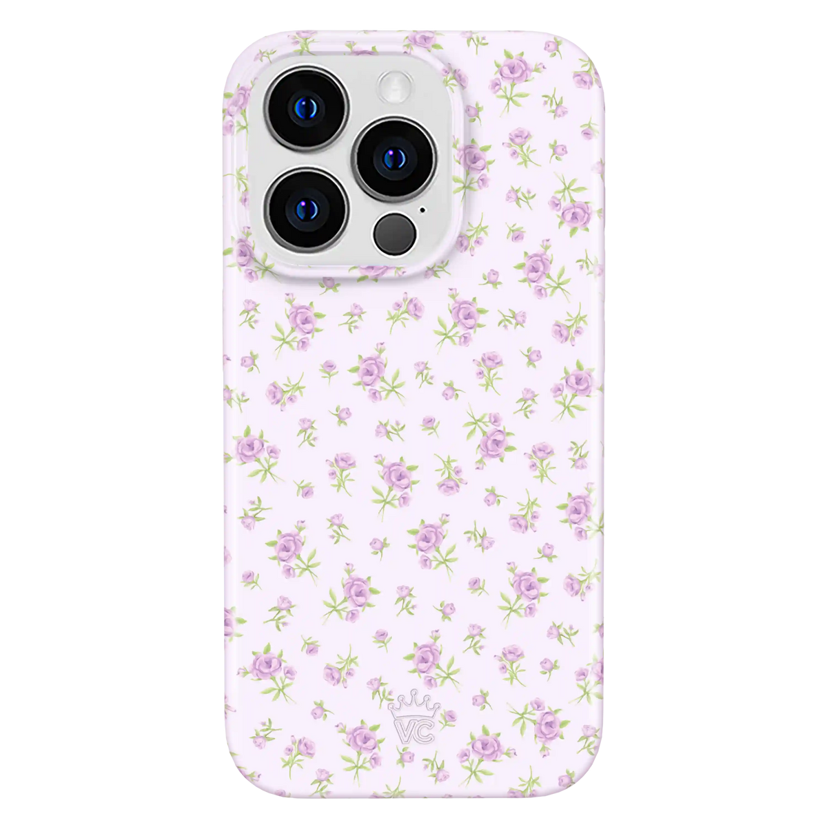 Dainty Lilac Floral iPhone Case