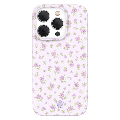 Dainty Lilac Floral iPhone Case