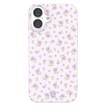 Dainty Lilac Floral iPhone Case
