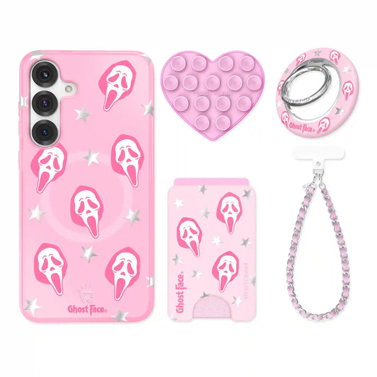Ghost Face Call Me Pink Samsung Bundle Set