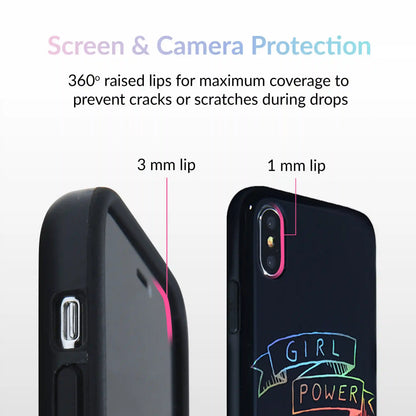 Girl Power iPhone Case by Kendall Vertes