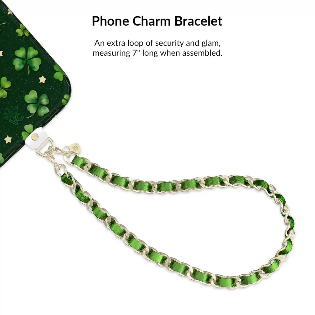 Lucky Clover Glitter iPhone Bundle Set