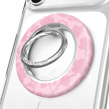 Magical Mauve Floral MagSafe Grip Ring