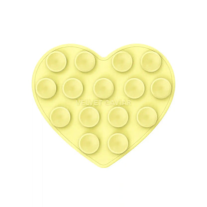 Butter Yellow Heart MagSafe MightyGrip