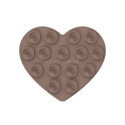 Cashmere Taupe Heart MagSafe MightyGrip