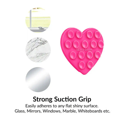 Hot Pink Heart MagSafe MightyGrip