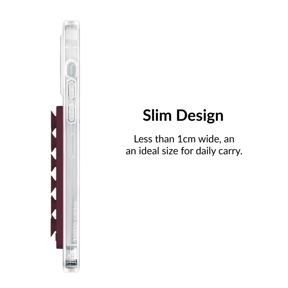 Burgundy 1990 MightyGrip MagSafe Mount