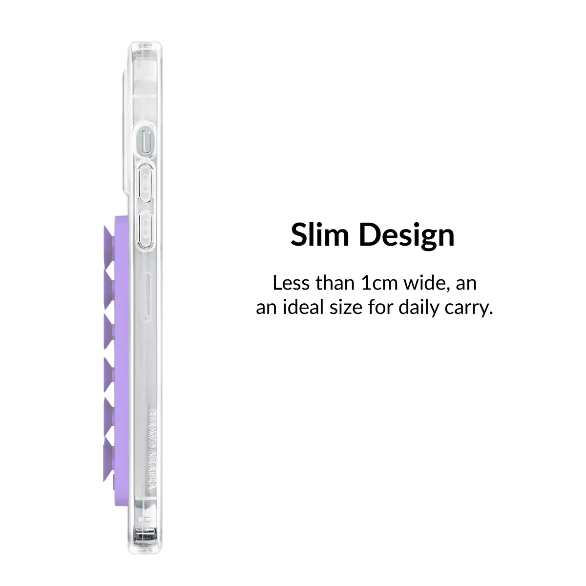 Purple MightyGrip MagSafe Mount