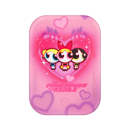 The Powerpuff Girls Airbrush Hearts Portable MagSafe Charger Power Pack