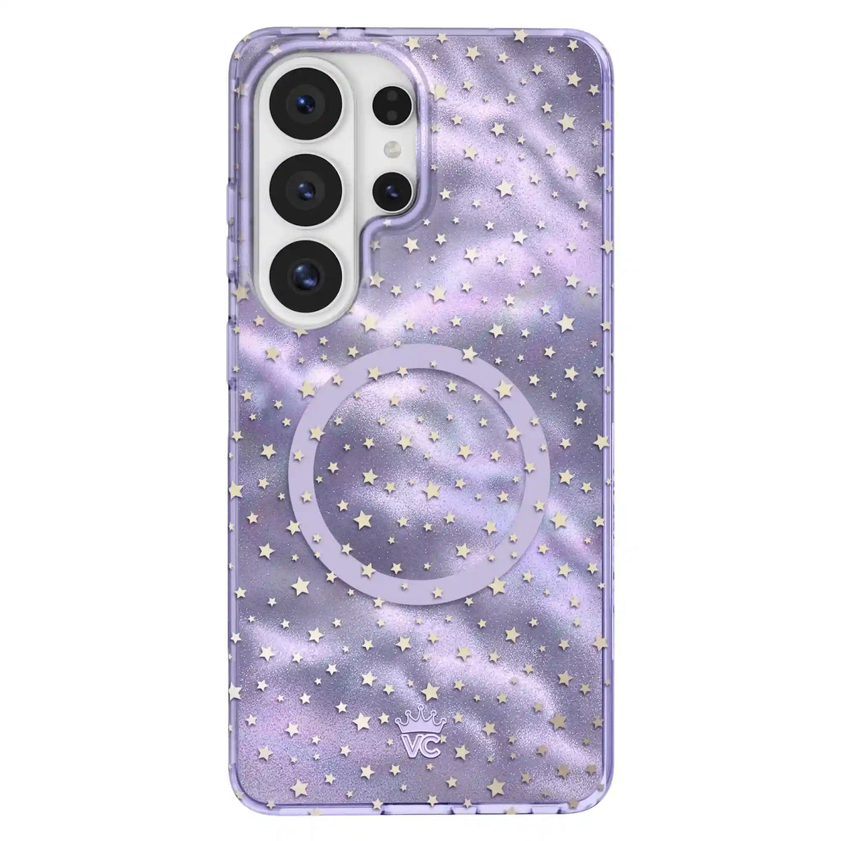 Lilac Celestial Stars Samsung Case
