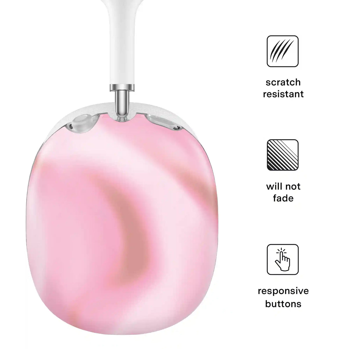 Strawberry Swirl AirPod Max Case