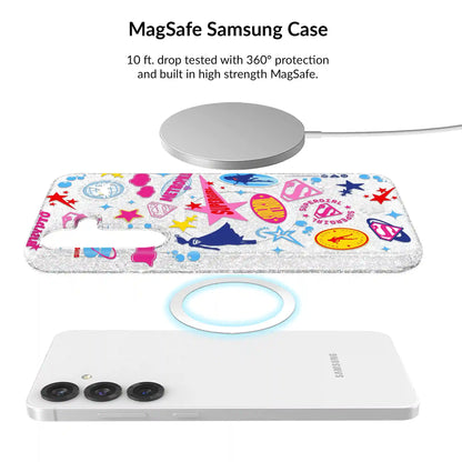 Supergirl Krypto Glitter Samsung Bundle Set