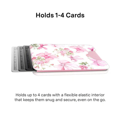 Posie Pink Bow MagSafe Wallet