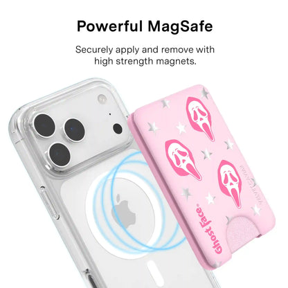 Ghost Face Call Me Pink MagSafe Wallet