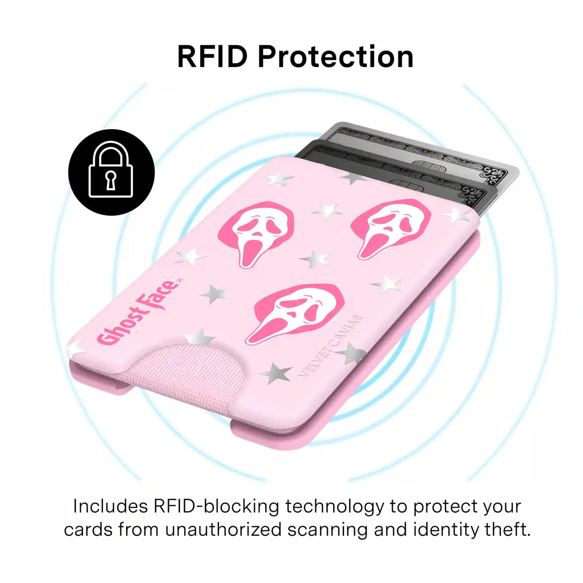 Ghost Face Call Me Pink MagSafe Wallet
