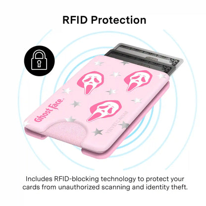 Ghost Face Call Me Pink MagSafe Wallet