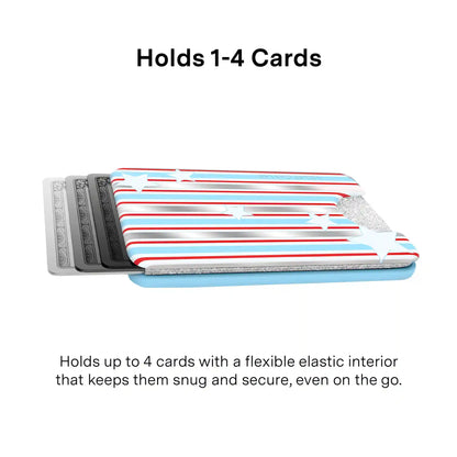 Stars & Stripes Glitter MagSafe Wallet