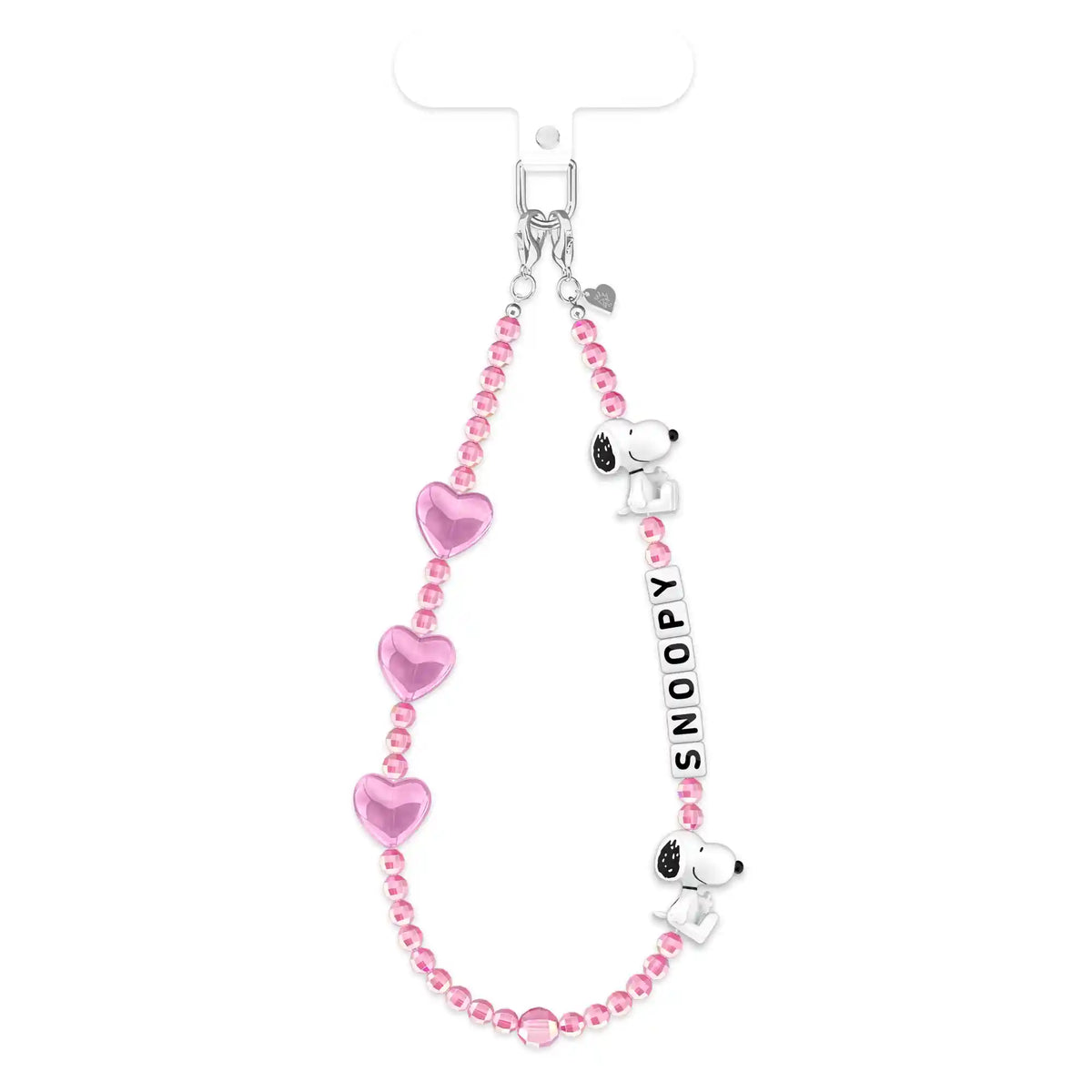Snoopy Be Mine Phone Charm