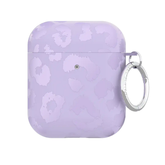 Lilac Leopard AirPod Case