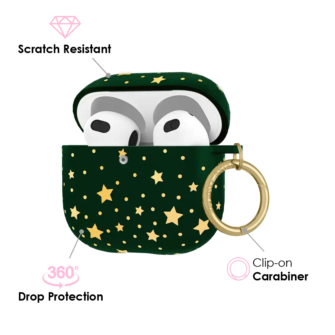 Evergreen Stars AirPod Case