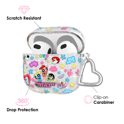 The Powerpuff Girls Girl Power Glitter AirPod Case
