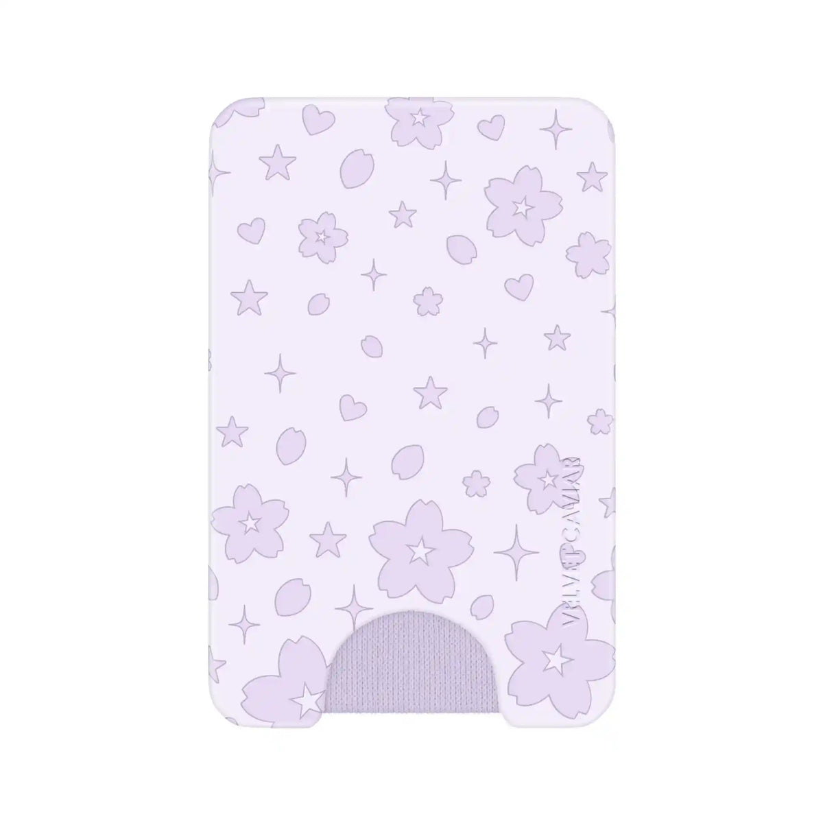 Lavender Cherry Blossom MagSafe Wallet