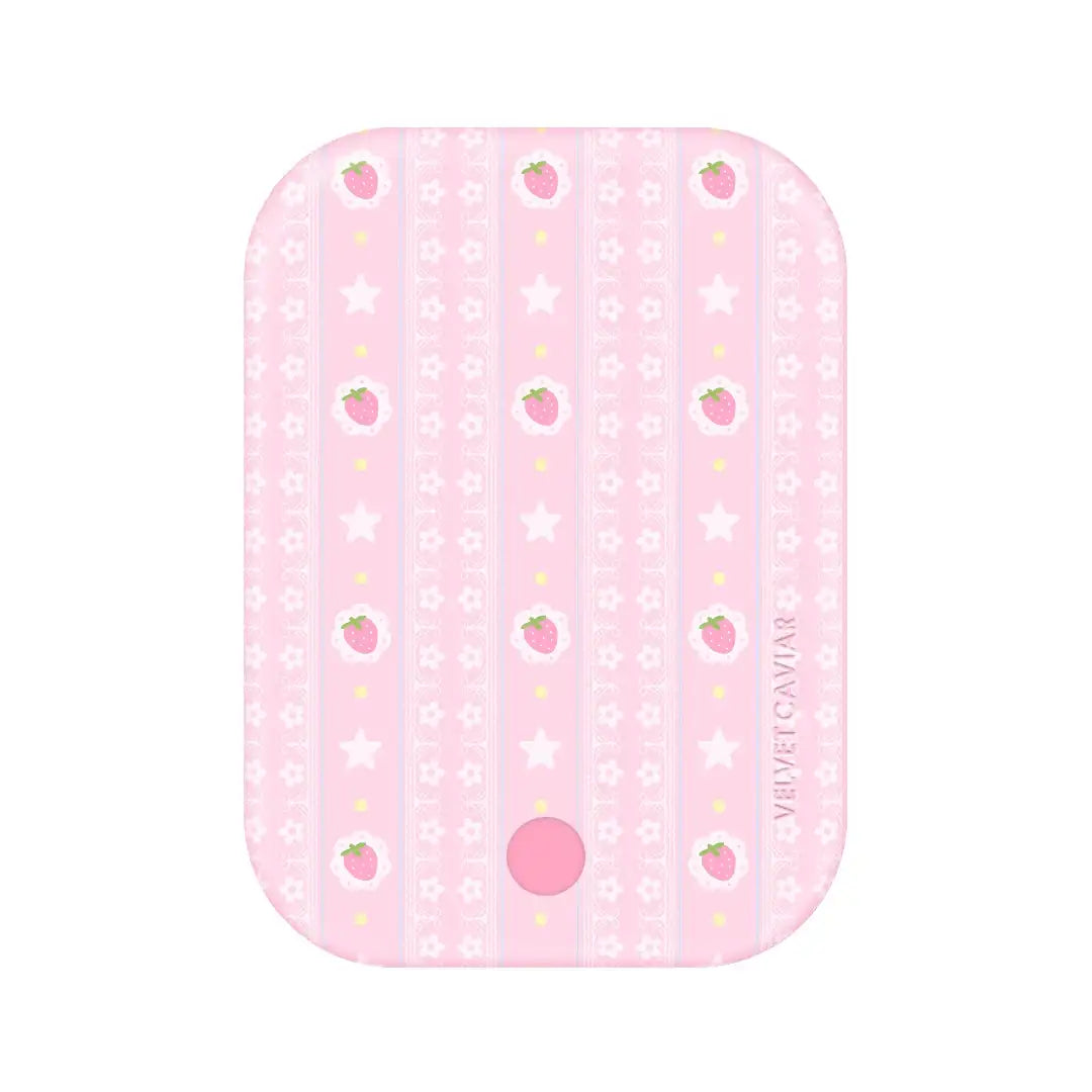Strawberry Macaron Portable MagSafe Charger Power Pack