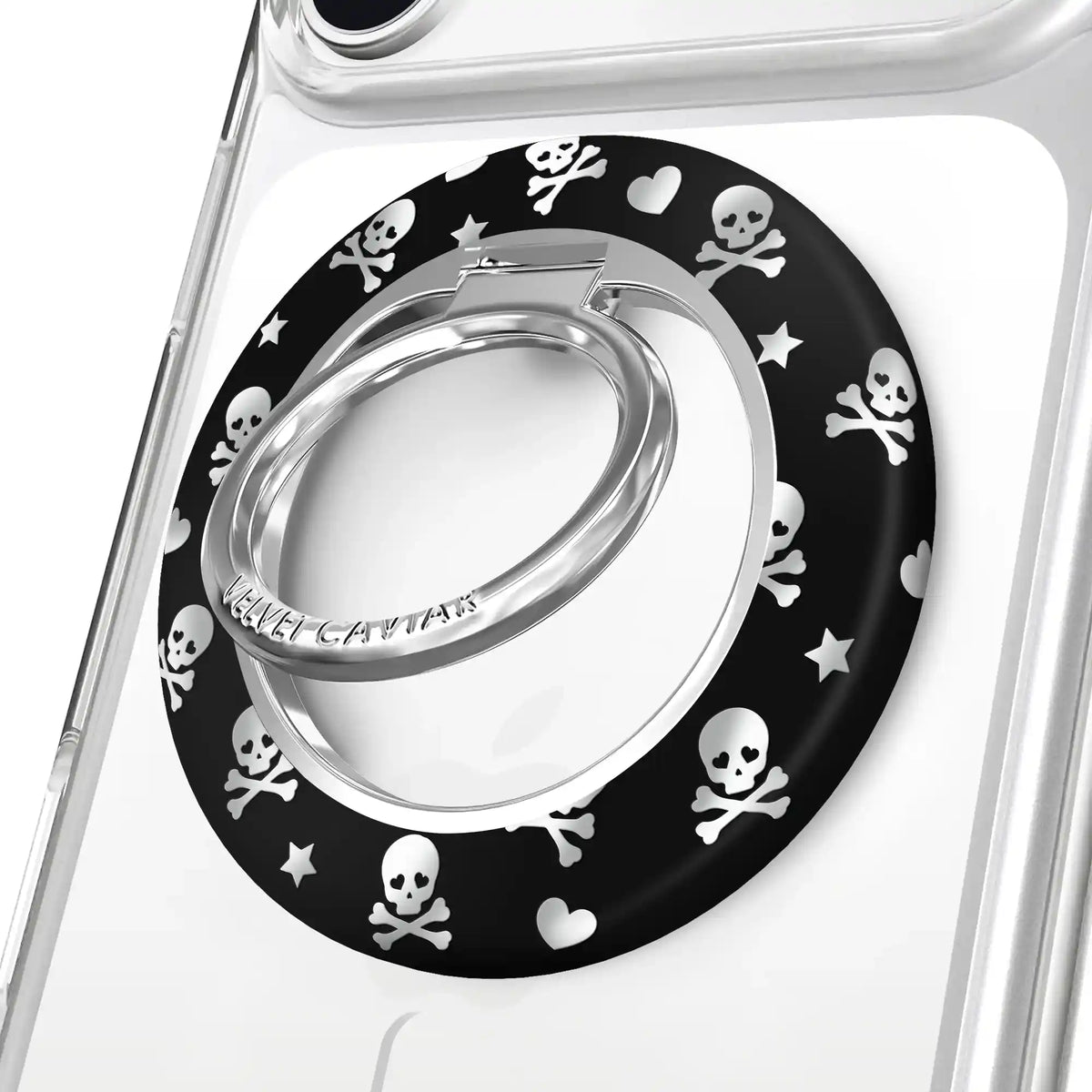 Chrome Skulls MagSafe Grip Ring