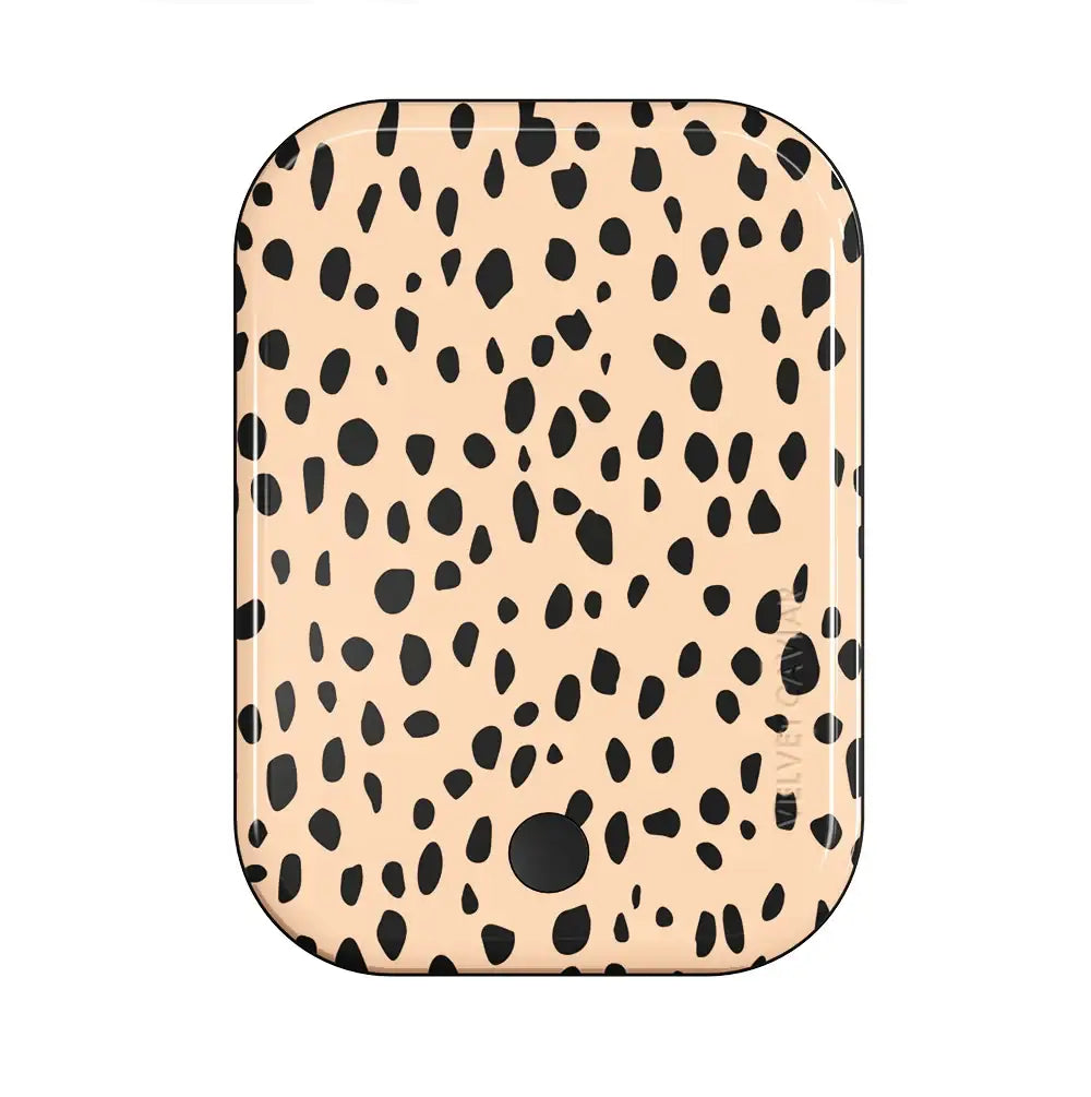 Spotted Cheetah Portable MagSafe Charger Power Pack