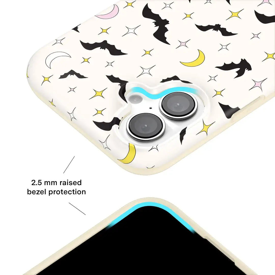 Witching Hour Bats iPhone Case