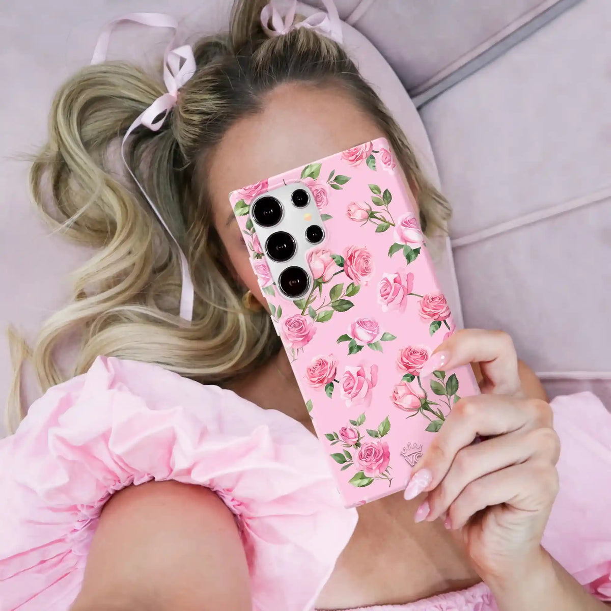 Baby Pink Roses Samsung Case
