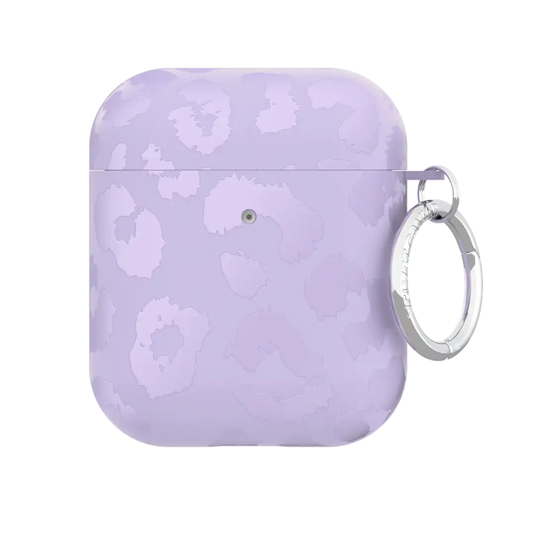 Lilac Leopard AirPod Case