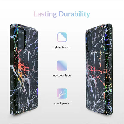 Holo Black Marble Samsung Galaxy Case