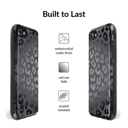 Black Leopard iPhone Case