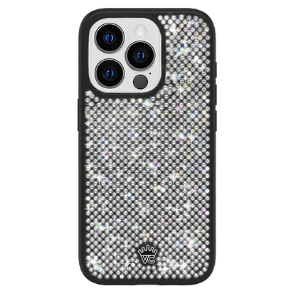 Black Caviar Crystals iPhone Case