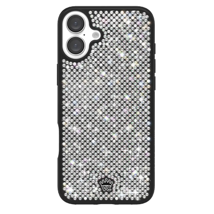 Black Caviar Crystals iPhone Case