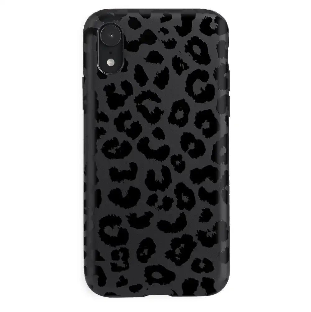 Black Leopard iPhone Case