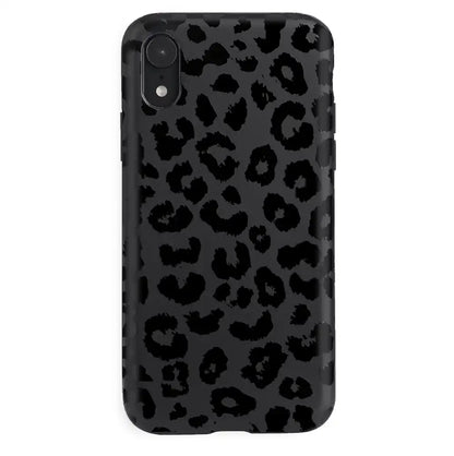 Black Leopard iPhone Case