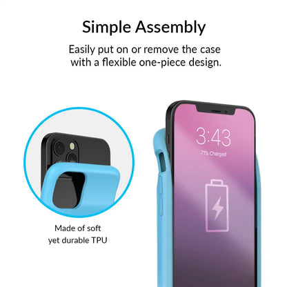 Pastel Tie Dye iPhone Charging Case