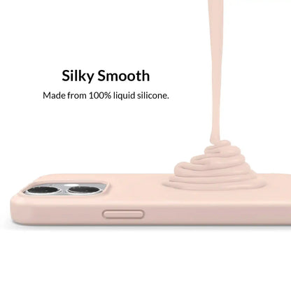Pink Silicone iPhone Case