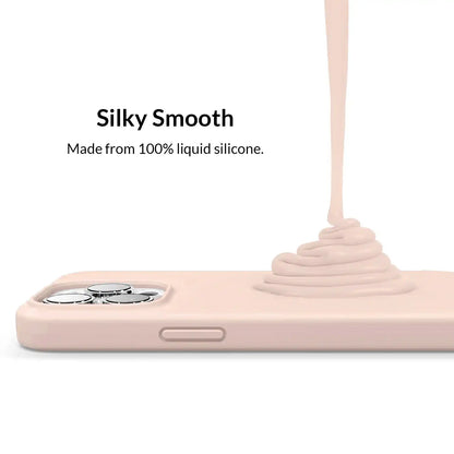 Pink Silicone iPhone Case