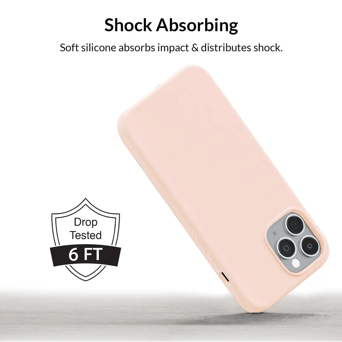 Pink Silicone iPhone Case