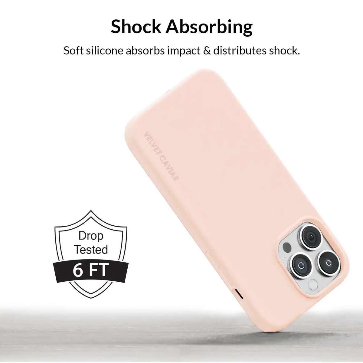 Pink Silicone iPhone Case